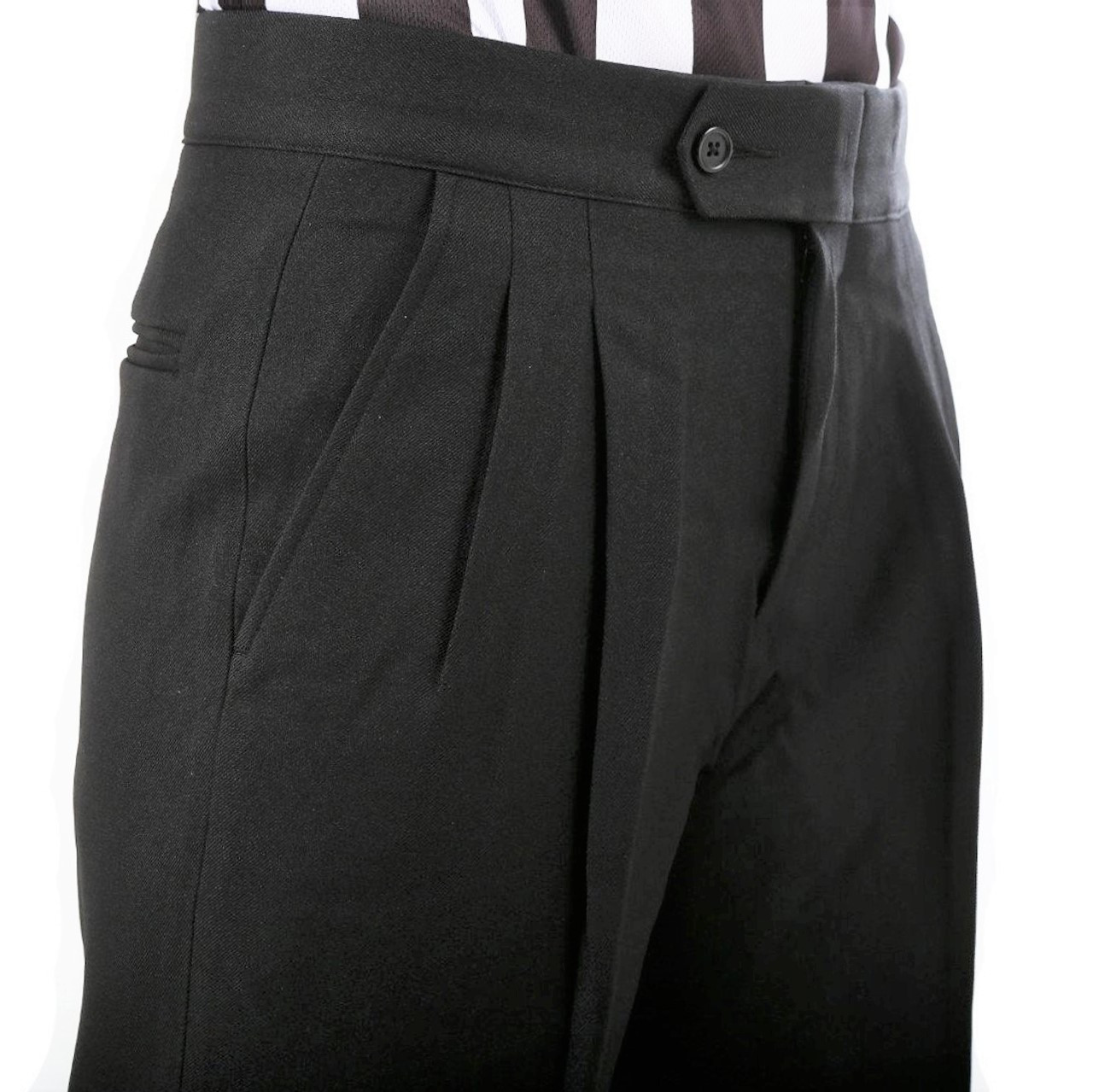 Pleated Basketball Referee Pants